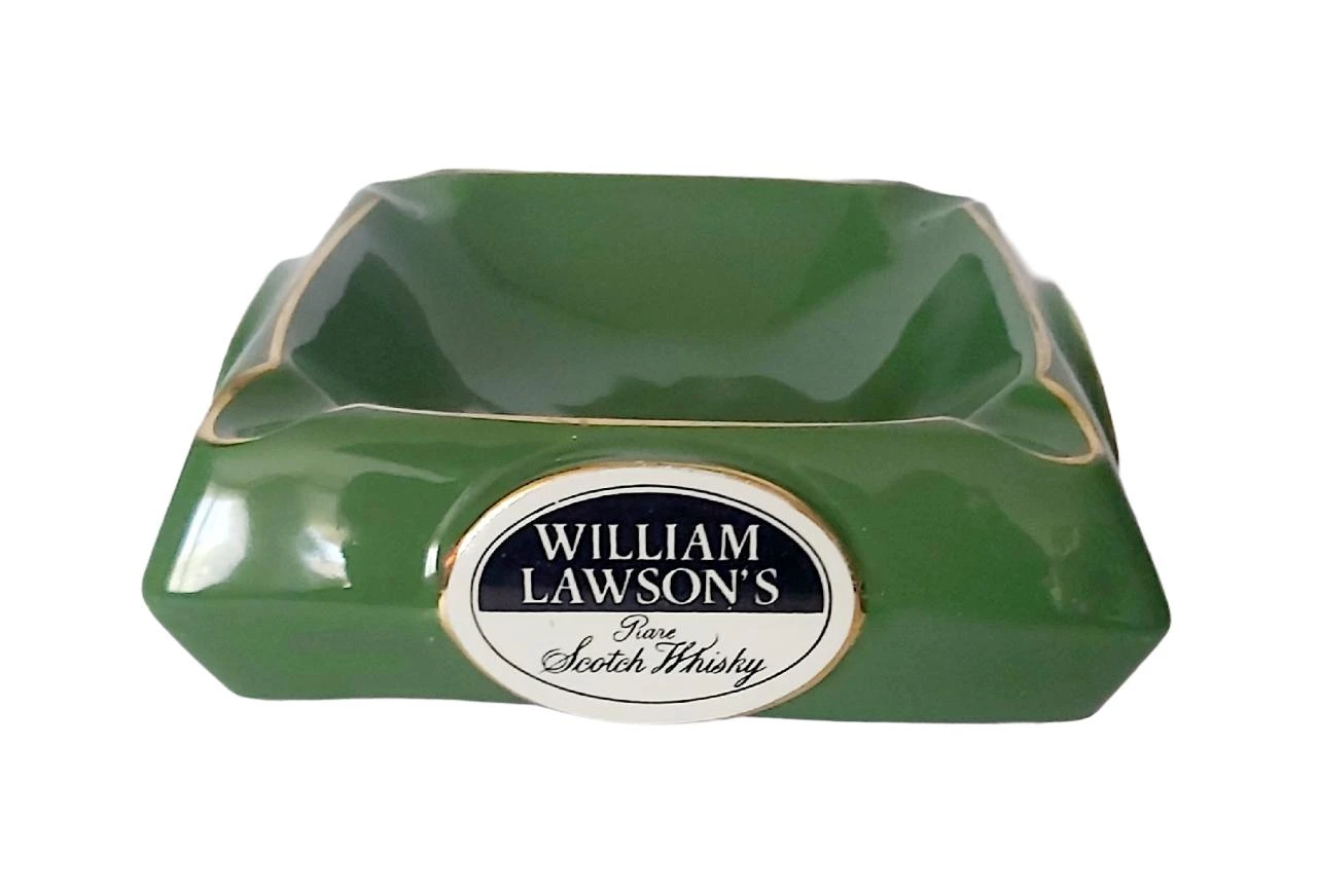 ​William Lawson’s Grand Cendrier Moulin des Loups Céramique Verte